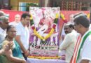 சிவாஜி கணேசன் பிறந்தநாளில் வடக்கு மாவட்ட காங்கிரஸ் தலைவர் பெருமாள்சாமி மரியாதை செலுத்தினார்